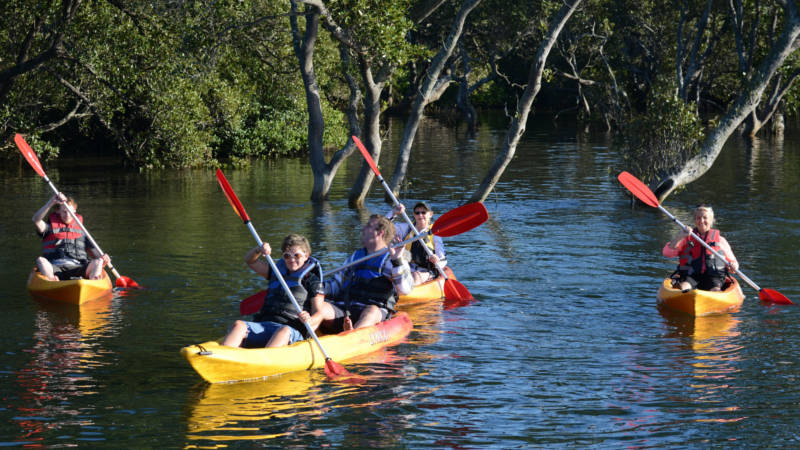 Hire a Kayak and explore the incredible natural beauty of Jervis Bay!